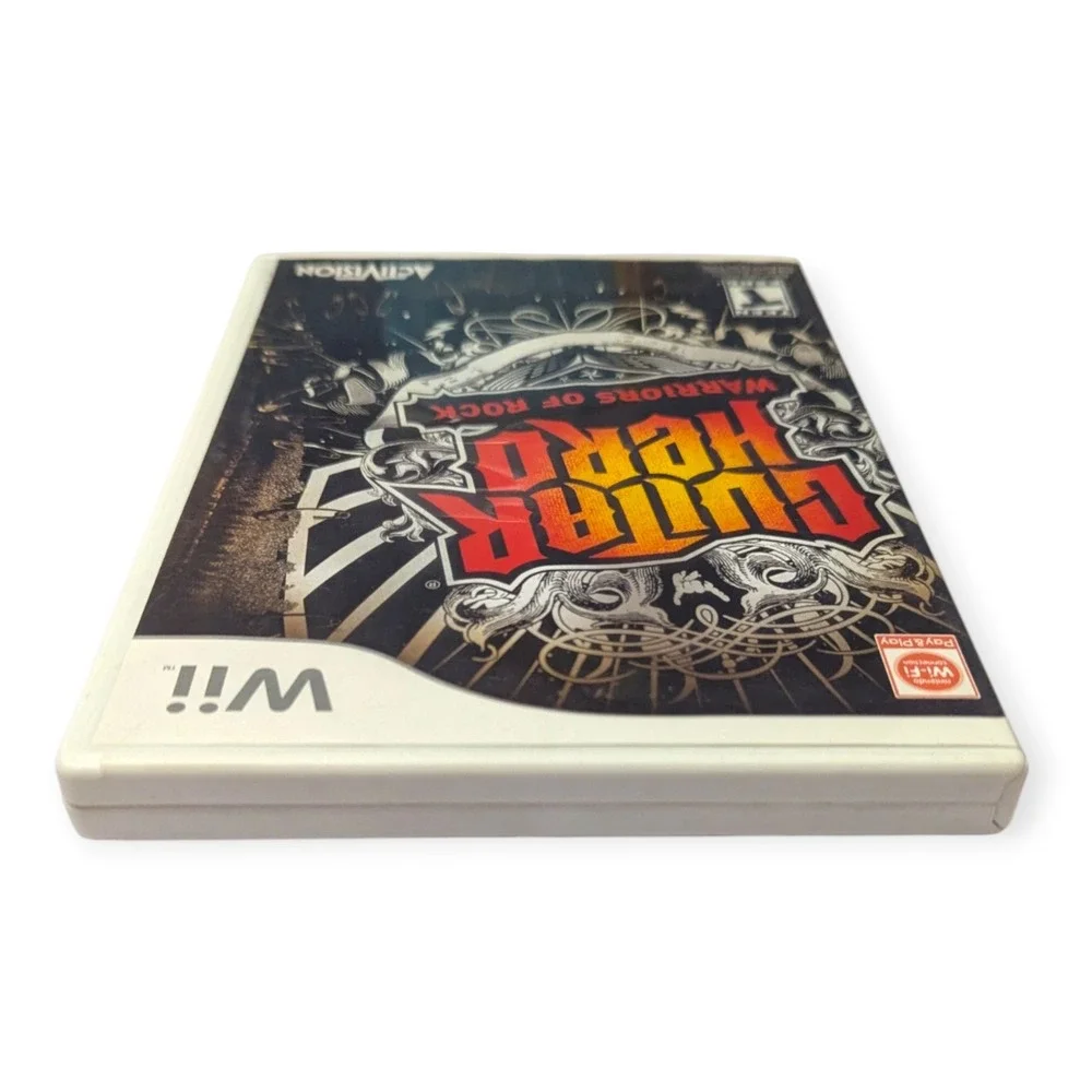 Guitar Hero Warriors of Rock Nintendo Wii Game Complete with Manual Activision
